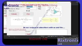 Inverting Op-Amp Calc-Lang C#-Voice-118