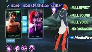 Script Skin Chou Elite To Kof (Iori Yagami)Full Effect + Full Sound_No Password - Path Aamon || MLBB