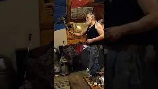 Jarl of Vykland throwing axes
