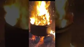 Вечерний костер