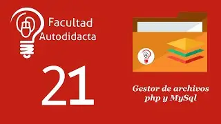 Sistema Gestor de Archivos con php y mysql | Mostrar categorías en tabla html. Cap 21