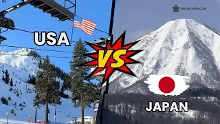 The Truth About Skiing In Japan vs The USA!!!!