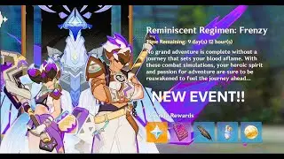 Trying Weird Teams in Genshin New Event | Reminiscent Regiment:Frenzy  DAY 1
