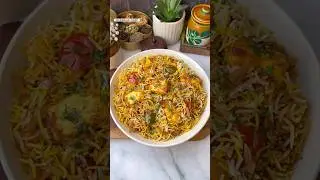 Paneer Tikka Dum Biryani Recipe😍 #shorts #paneer #biryani #viral