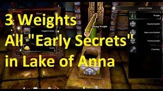3 Weights - All Early Secrets for Lake of Anna - Operencia The Stolen Sun