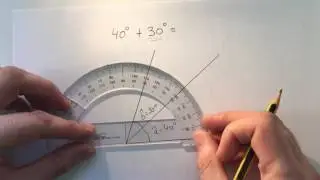 GEOMETRÍA PARA PRIMARIA. Sumar Y Restar ángulos
