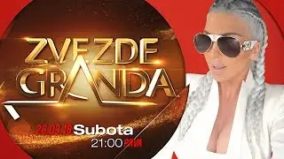 JELENA KARLEUSA // najava: Zvezde Granda / Prva 26.03.16