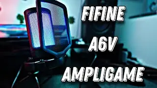 Один из ЛУЧШИХ USB Микрофонов FIFINE AMPLIGAME A6V