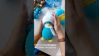❤️Мягкие пингвинята крючком