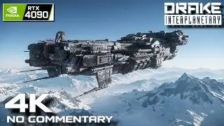 STAR CITIZEN 4K — DRAKE IRONCLAD Ultra Realistic Space Exploration (RTX 4090)