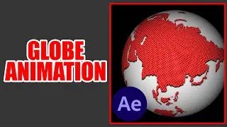 Globe Animation for Tv Broadcasting || After Effects || Adobe Shorts