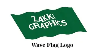 Create Wavy Flag Logo Effect in illustrator | Text to 3d Wave Effect In Adobe illustrator Tutorial