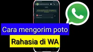Cara mengirim poto rahasia di WhatsApp dengan kata sandi