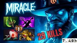 MIRACLE- STORM SPIRIT SMURFING ⚡ | 29 KILLS • PATCH 7.40b