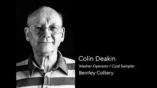 A Rich Seam: Live portrait session of Colin Deakin by Laurence Edwards