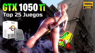 ✅ Athlon 3000G + GTX 1050 Ti ✅ TEST en 25 JUEGOS 🔴 ¿VALE la PENA? 🔴
