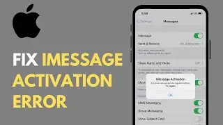 How To Fix iMessage Activation Error On iPhone | Fix iMessage Waiting for Activation