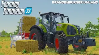 ИГРУШКИ, СИЛОС, ТЮКИ | CLAAS AXION 850 | Brandenburger Umland | Farming Simulator 22 - ч.3
