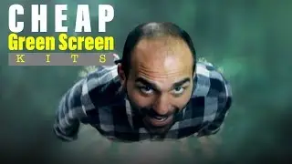 Cheap Amazon Green Screen Kits (Fancierstudio 2000 watt lighting kit and 10X12 green screen)