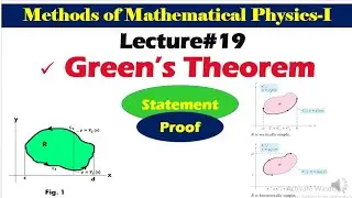 Green's Theorem in Simple Way |  Theorem of Greens | Methods of Mathematical Physics 2022