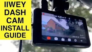 IIWEY Dash Cam Installation in Car