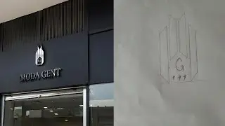 How to design logo sketch to finish | logo design tutorial