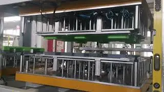 Plastic pallet hot plate welding machine heat stacking welder for double face pallet