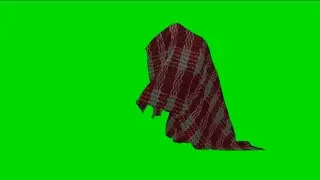 Ghost Cloth Green Screen | Horror movie scene Green Screen