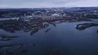 Иркутск. Вечерняя Ангара. Часть 1.