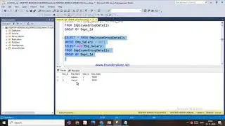79.LOGICAL OPERATORS - AND,ANY,ALL OPERATORS IN SQL - TELUGU