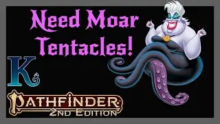 Kraken Week - URSULA THE SEA WITCH! - Pathfinder 2e Build