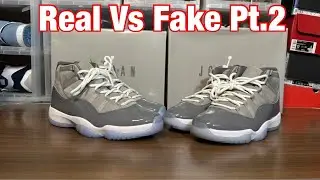 Air Jordan 11 Cool Grey Real Vs Fake Pt.2