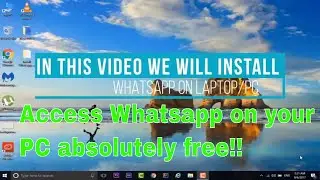 How to install whatsapp on laptop without bluestacks