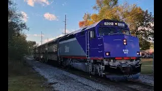 WeGo Star commuter trains meeting near Donelson Station