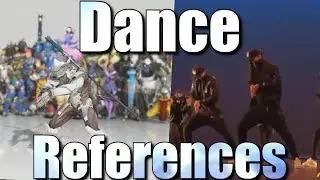 Overwatch Dance References [Side By Side Comparison]