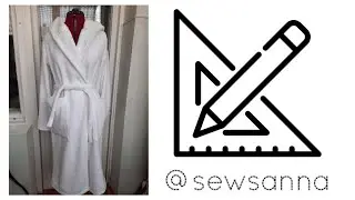 Drafting a bathrobe 🥼📐Построение чертежа махрового халата✏