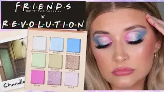 FRIENDS X REVOLUTION CHANDLER PALETTE REVIEW & TUTORIAL! | Luce Stephenson