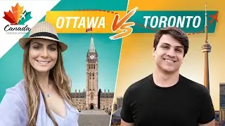 TORONTO ou OTTAWA: Qual é a MELHOR CIDADE para MORAR no Canadá? Jornada do Imigrante #02 - Toronto