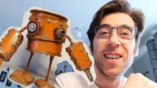 Scratch building a mini bot/mech using pcv pipe