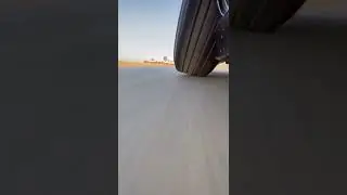 Banking of tyre on road!