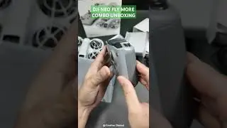 DJI NEO FLY MORE COMBO UNBOXING #dji #djineo #djifpv #djifly