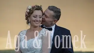 Nowoczesny film ślubny - fragment filmu ze ślubu