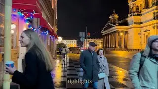 🌕  Midnight City Saint Petersburg 🌕 Raw 4K HDR Virtual Walking Tour: Russia Cultural Hub