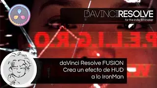 daVinci Resolve -- FUSION -- HUD tutorial