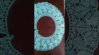 Бирюзовый воротничок