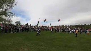 Human Chain for Palestine - Edmonton, Alberta (Part 3 of 3)