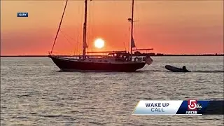 Wake Up Call: Gorgeous sunrise off Martha's Vineyard