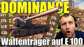 Best Damage Games with WT auf. E 100 in THIS PATCH!! | World of Tanks
