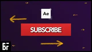 Create an Animated Subscribe Button Preset (with Transparent Background) - After Effects