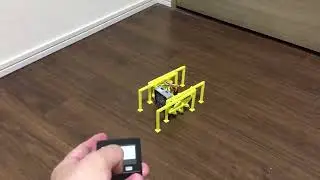 Chebyshev Linkage Walking Robot with M5Stack  (Ver. 1)